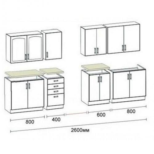 Размер кухонного гарнитура по высоте. Высота кухонного гарнитура от пола — необходимые параметры, таблица расчета. Фото рекомендации по компоновке и дизайну