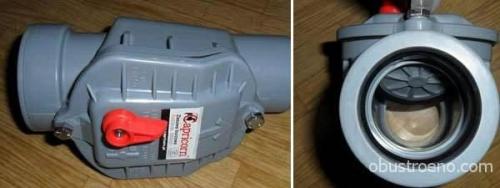 Обратный канализационный клапан. Что это такое