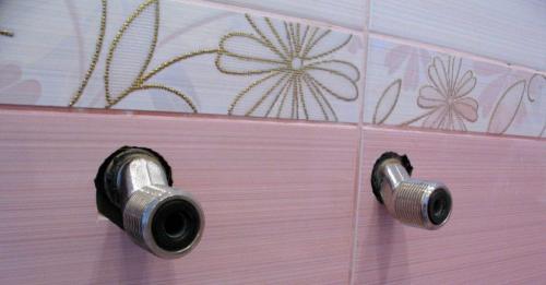 Как подключить смеситель в ванной. Процесс установки