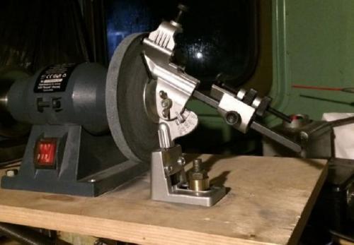 Заводские приспособления для заточки сверл. Инструменты