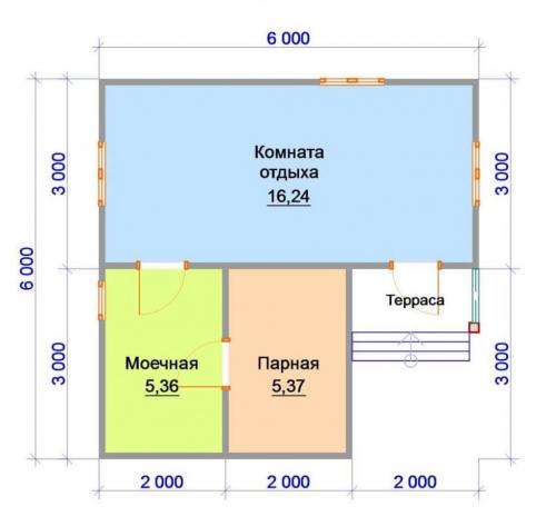 Проект бани с жилой мансардой. Бани с мансардой: проекты, особенности их составления 03 Проект бани с жилой мансардой. Бани с мансардой: проекты, особенности их составления 03