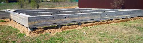 Фундамент на сваях с ростверком. Когда для дома больше всего подходит свайный фундамент?