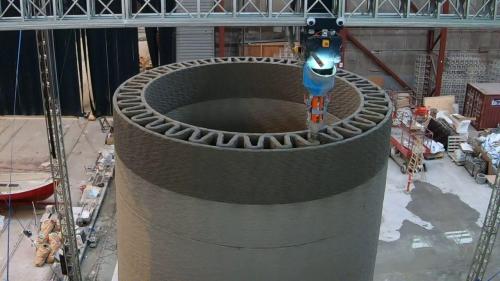 Как работает 3D-принтер для печати домов из бетона