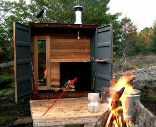 Дом из морского контейнера 40 футов с планировкой. Проекты домов из морских контейнеров