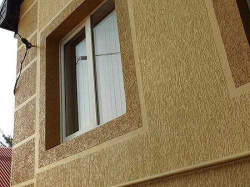 Технология нанесения штукатурки короед на кирпичную стену. Штукатурка дома короедом