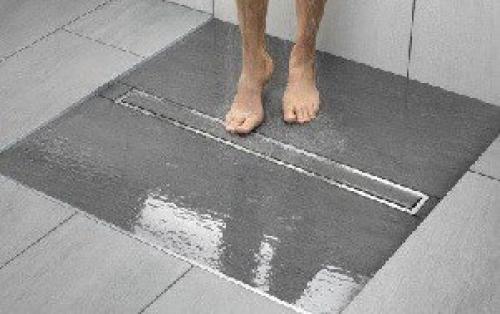 Слив из душевой кабины с низким поддоном. Организация слива из душевой кабинки