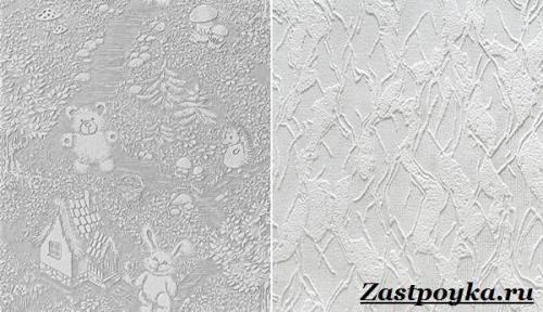 Виниловые обои характеристика. Виды