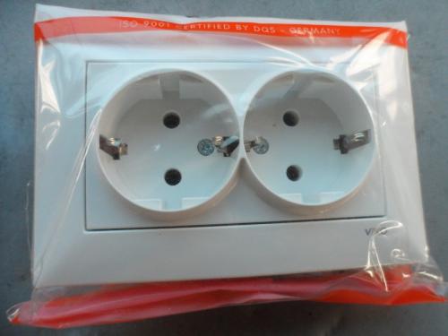 Размеры двойной розетки. Классификация двойных розеток