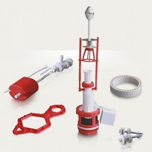 Как починить бачок унитаза с кнопкой. Устройство и работа сливного бачка