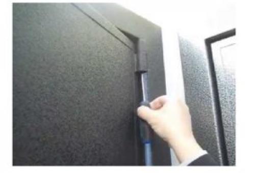 Устранение перекоса металлических дверей. Что делать если просела входная металлическая дверь, как исправить своими руками