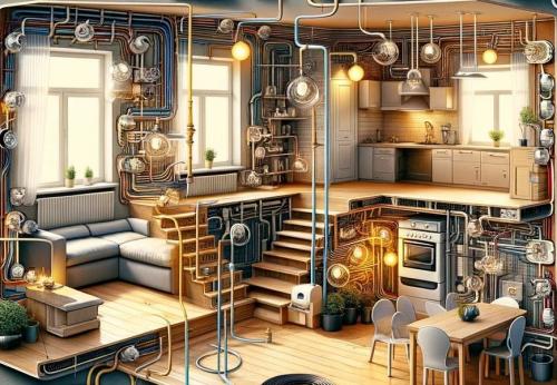 Электричество в вашем доме: создание схемы квартирной электропроводки 01 Электричество в вашем доме: создание схемы квартирной электропроводки 01