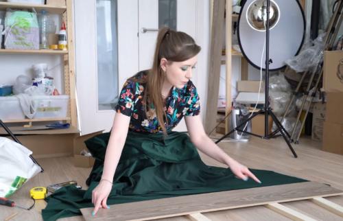 Чехол на изголовье кровати своими руками. Супер-бюджетное, стильное и мягкое изголовье для кровати — по силам каждому