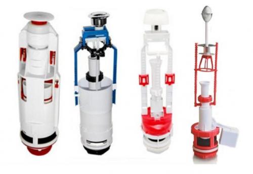 Механизм спуска воды в бачке унитаза. Актуальные конструкции