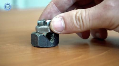 Приспособление для заточки сверл из гайки. Процесс изготовления