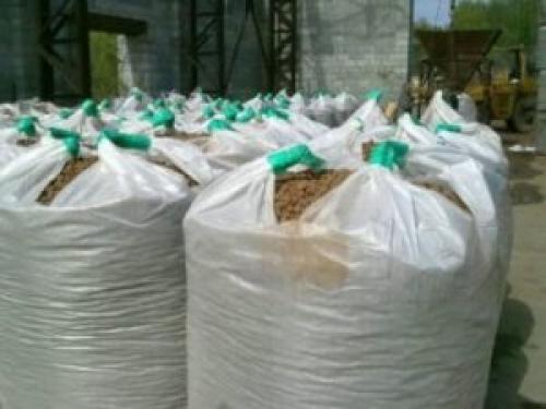 Керамзит в больших мешках. Керамзит