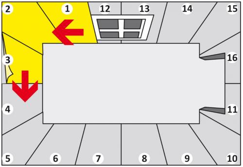 Откуда надо начинать клеить обои в комнате. Особенности выбора точки начала для стен 05
