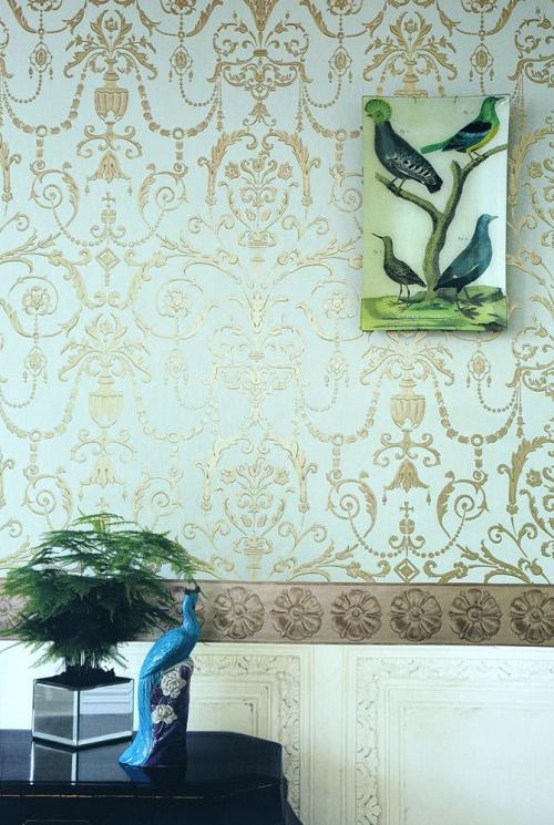 Ленты бордюры для обоев. Приемы оформления