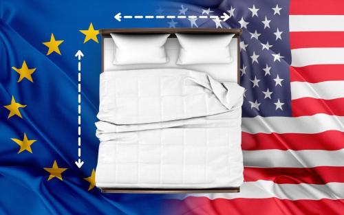 Ширина кровати для двоих. Размеры просторной кровати