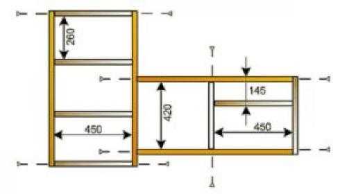 Полки в ванной из гипсокартона. Полки из гипсокартона в ванную своими руками: пошаговые инструкции с фото 16