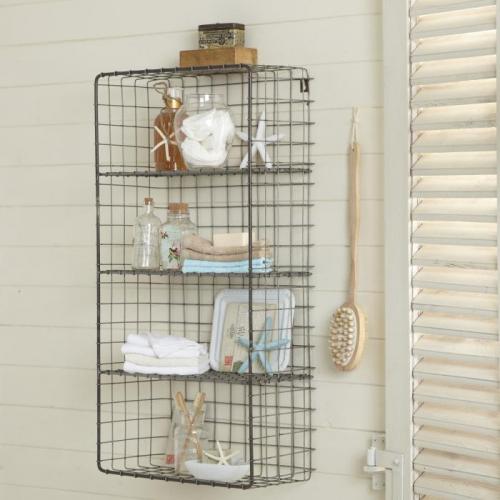 Полки внутри стены в ванной. Разновидности