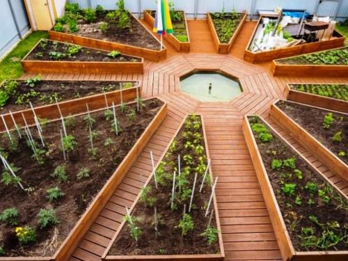 Чем огородить грядки. Как правильно обустроить грядку и посадить овощи без больших затрат