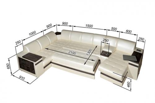 Размер дивана углового. Стандартные размеры