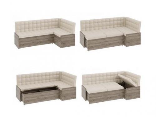 Размеры угловых диванов на кухню. Угловой диван на кухню со спальным местом