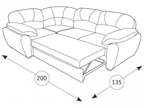 Высота дивана углового. Нестандартные конструкции
