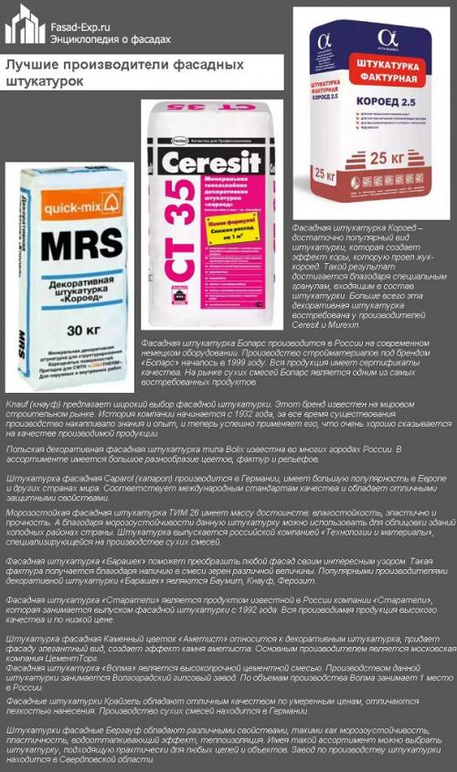 Что такое декоративная штукатурка короед