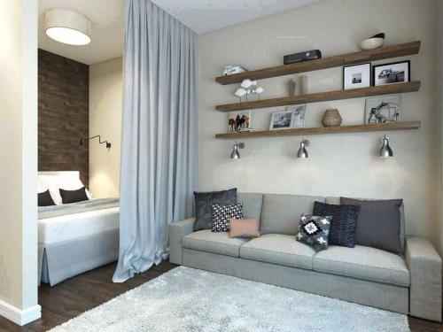 Угловой диван в интерьере хрущевки. Какую модель дивана лучше выбрать в хрущёвку