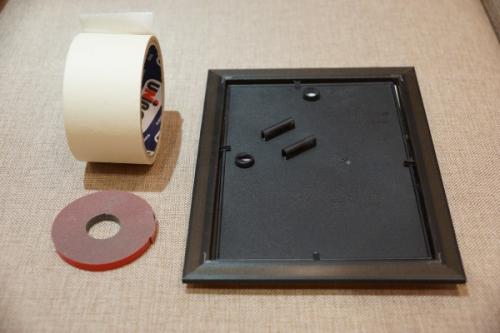 Безопасный скотч для обоев. №1. Двусторонний скотч