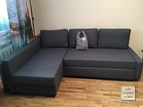 Размеры углового дивана икеа. Мой отзыв на угловой диван «Фрихетэн»