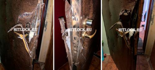 Ремонт металлических входных дверей в квартире. Реставрации с помощью разных материалов 02 Ремонт металлических входных дверей в квартире. Реставрации с помощью разных материалов 02