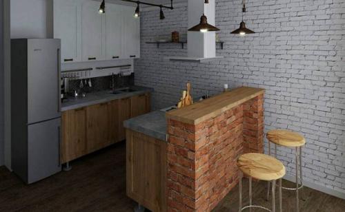 Стиль лофт обои. Общие характеристики 13