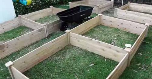 Из чего сделать грядки. Как сделать высокие грядки своими руками.
