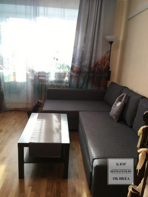 Размеры углового дивана икеа. Мой отзыв на угловой диван «Фрихетэн»