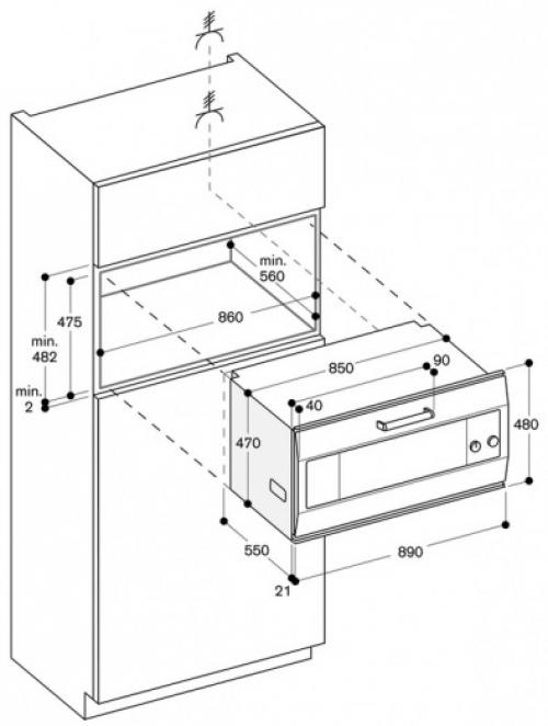 Выбор подходящих размеров для встроенного духового шкафа: основные советы 02