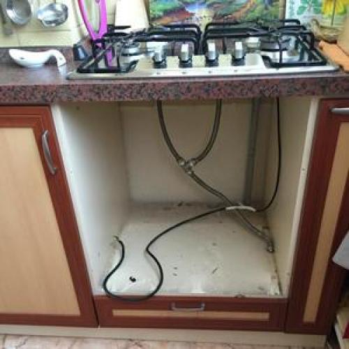 Просто и быстро: установка газового духового шкафа 03