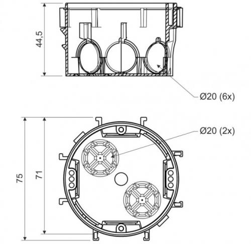 Размер накладной розетки. Евро- и отечественные стандарты размещения розеток и выключателей