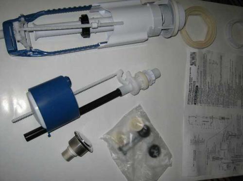 Механизм сливного бачка унитаза. Разновидности сливных механизмов 01