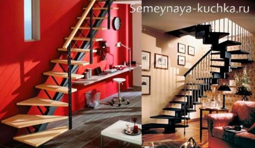 Металлические лестницы на второй этаж в частном доме. Металлические ЛЕСТНИЦЫ на второй этаж — 44 фото-идеи для дома.