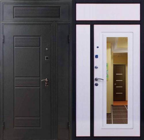 Двери с окном сверху. Зачем нужна фрамуга над входными дверями?