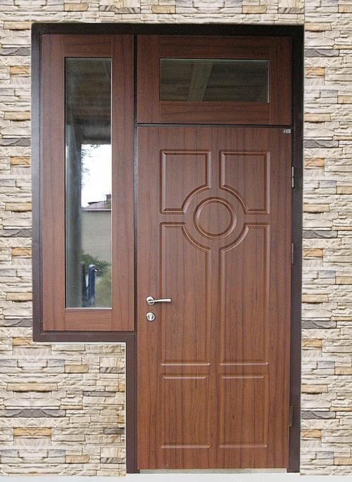 Двери с окном сверху. Зачем нужна фрамуга над входными дверями?