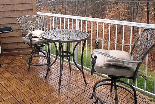 Напольное покрытие для улицы. Пол на открытой террасе или веранде: из чего лучше сделать настил?