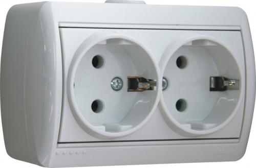 Виды двойных розеток. Классификация двойных розеток