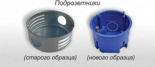 Стакан для розетки. Установка подрозетника