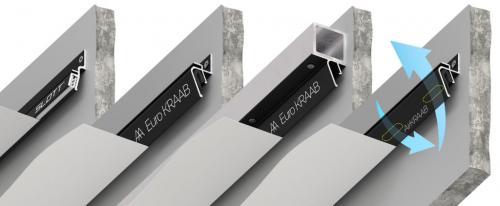 Теневой профиль для натяжного потолка. Теневой натяжной потолок