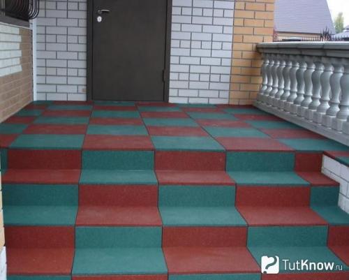 Покрытие из резиновой крошки для двора. Где можно использовать? 08 Покрытие из резиновой крошки для двора. Где можно использовать? 08