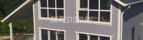 Преимущества двухэтажных каркасных домов 6х6 09 Преимущества двухэтажных каркасных домов 6х6 09