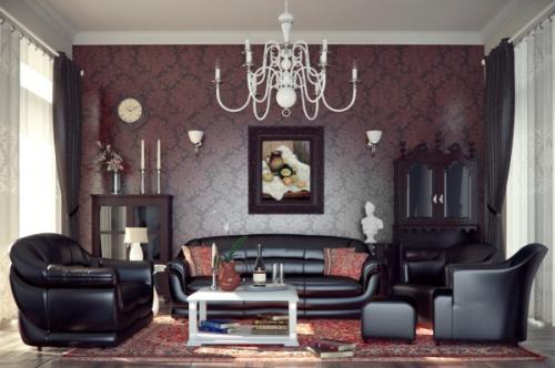 Какие проблемы могут возникнуть при установке обоев темных цветов на стену. Полезные эффекты